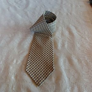 Yellow and blue Tommy Hilfiger tie